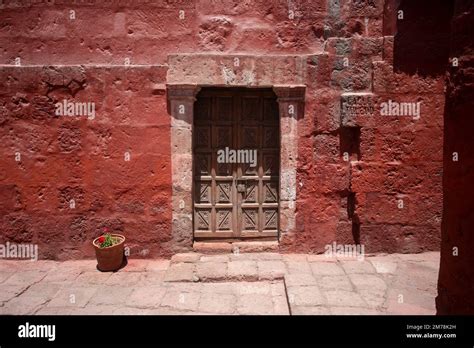 Santa Catalina Monastery In Arequipa Peru Stock Photo Alamy