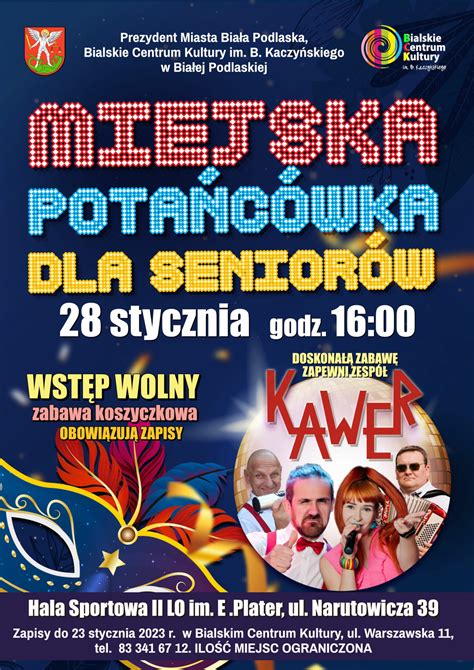 Miejska Pota C Wka Dla Senior W Bck Bialskie Centrum Kultury