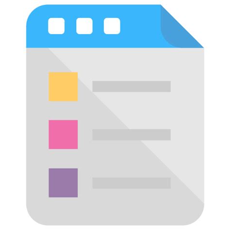 template  interface icons