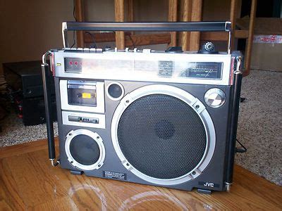 Vintage Jvc Rc Jw Boombox Huge Cassette Am Fm Sw S Rare Great