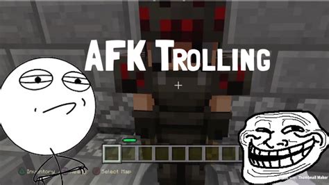 Minecraft Hilarious Afk Troll Youtube