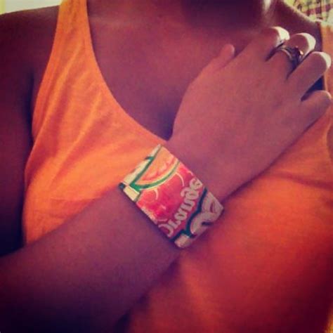 Orange Crush Soda Can Easy Diy Bracelet