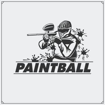 Paintball Logo Design Ideas