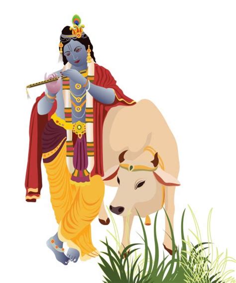 Krishna with cow Stock Photos, Royalty Free Krishna with cow Images ...