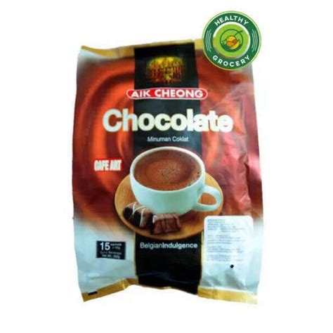 Jual Aik Cheong Chocolate Cafe Art 600gr 15 Sachet Di Seller