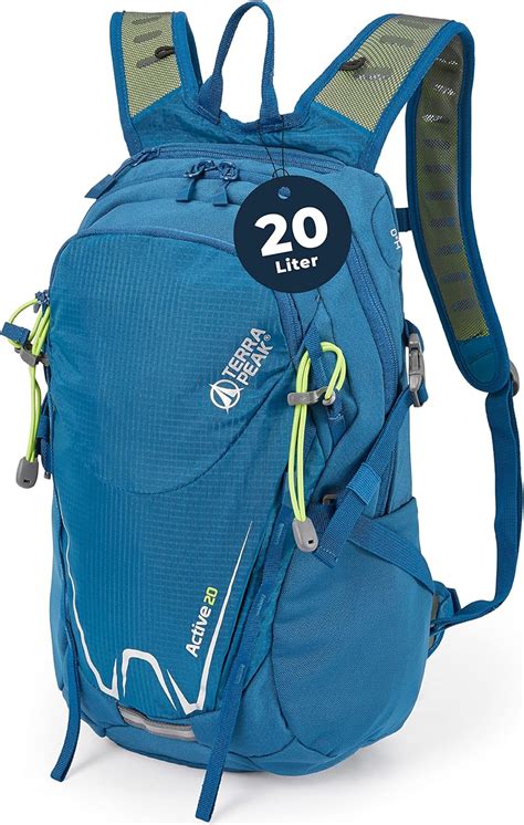 Terra Peak Active 20 Zaino Da Hiking 20L Donna Uomo Blu Piccolo Zaino