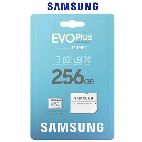 Samsung Evo Plus 256gb With SD Adapter (Original) - Gadget Affair