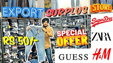 Cheapest Export Surplus Clothes Only Rs Branded Garments Warehouse