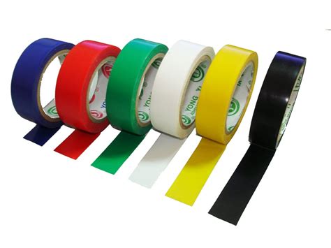 PVC Hazard Warning Adhesive Tapes China PVC Lane Marking Tapes 150um