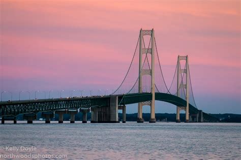 Michigan's Mackinac Bridge - North Woods Photos