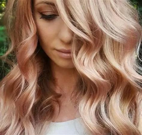 El Cabello Color Oro Rosa La Nueva Y Preciosa Tendencia Que Puedes