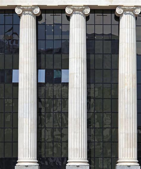 Ionic order columns stock photo. Image of greek, classic - 42951092