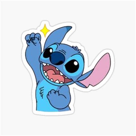 Yey Stitch Sticker For Sale By Craftylifea I