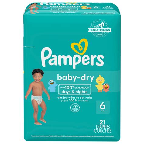 Save on Pampers Baby Dry Size 6 Baby Diapers 35+ lb Order Online ...