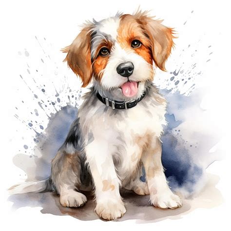 Premium Vector Sweet Pet Art Featuring A White Background