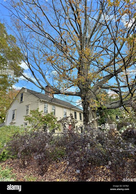 Autumn at New England Botanic Garden at Tower Hill in Boylston ...