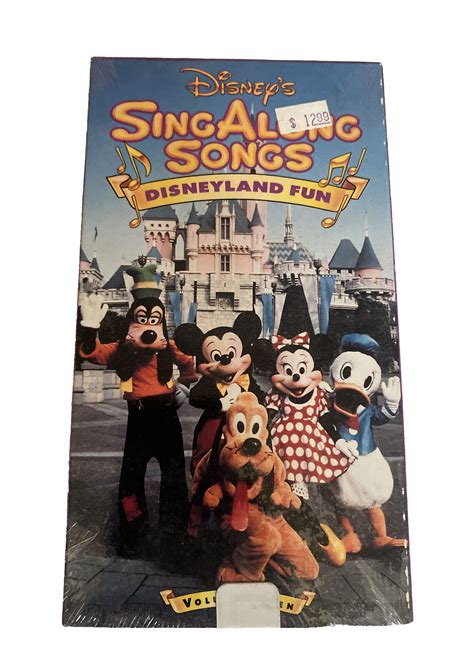 Disney Sing Along Songs Disneyland Fun Home Grelly Usa