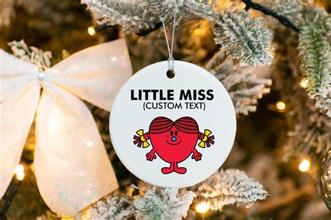 Personalized Little Miss Ornament little Miss Custom - Etsy