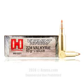 Shop Hornady 224 Valkyrie Ammo (In Stock Now) - Ammo.com