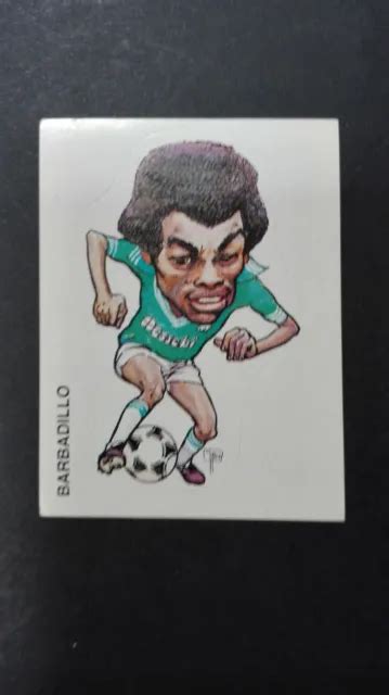 Figurina Calciatori Panini Barbadillo Caricatura N Nuova Con