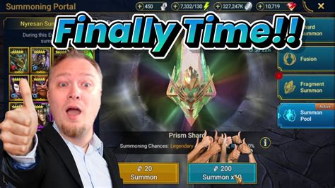 First Ever Fire Prism Shard Pulls Raid Shadow Legends YouTube