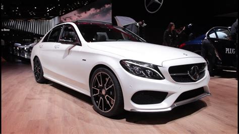 Mercedes Benz C450 AMG Sport 4MATIC 2015 Detroit Auto Show YouTube