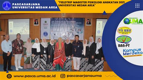 Fieldtrip Magister Psikologi Angkatan Universitas Medan Area