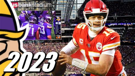 Vikings to Host Super Bowl Champion Chiefs in 2023 - YouTube