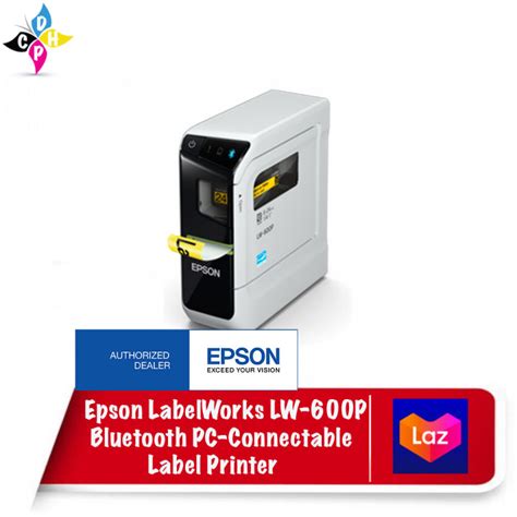 Epson LabelWorks LW 600P Bluetooth PC Connectable Label Printer Lazada PH