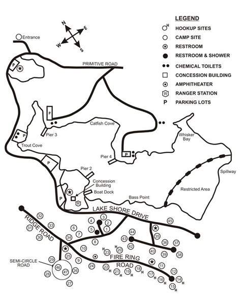 Dixon lake Campground Map | Rv travel destinations, Campground, Lake