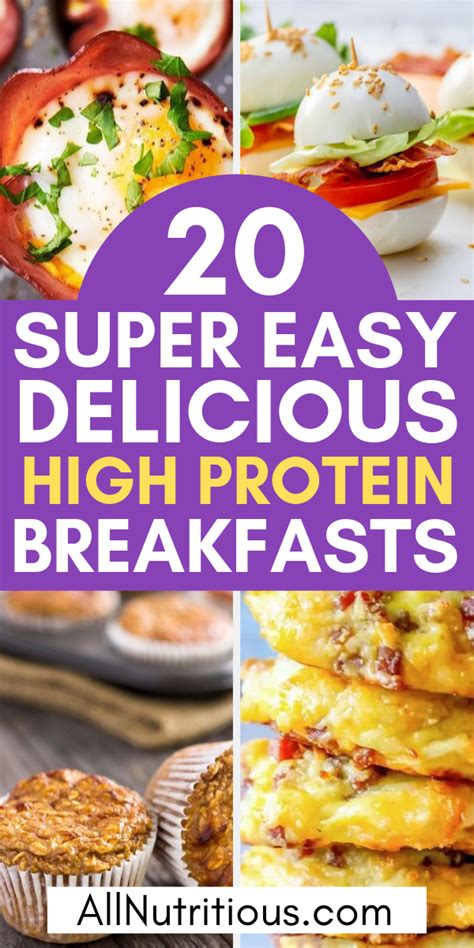 20 High Protein Breakfast Ideas Healthy Protein Breakfast Healthy