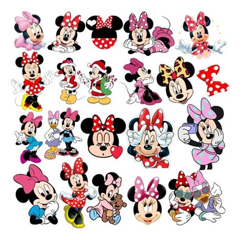 Stickers Minnie Disney Pack De Unidades Surtidos Cuotas Sin Inter S