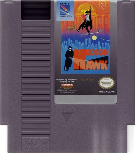 Hudson Hawk (1991) box cover art - MobyGames