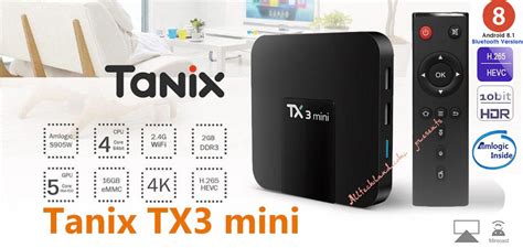 Tanix Tx Mini Tv Box With Android Aetechbd