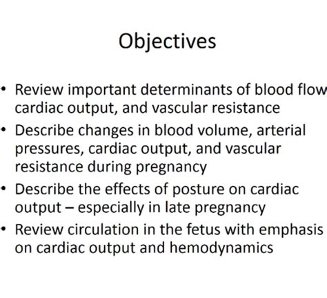 11 Cardiovascular Adaptations In Pregnancy Flashcards Quizlet