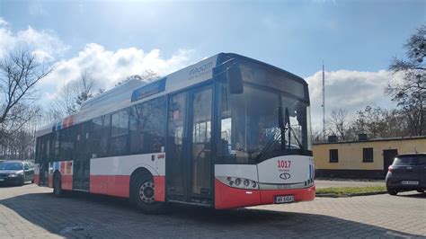 Przejazd Solaris Urbino 12 III CNG 1017 MPK Radom Linia 25 Kierunek