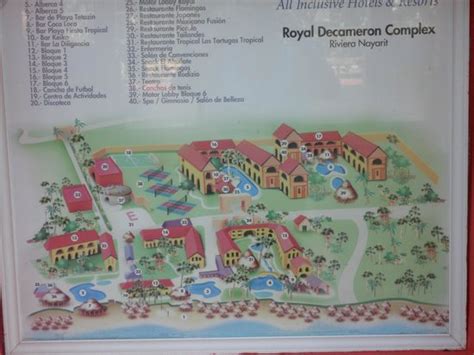 Royal Decameron Complex Layout