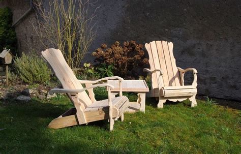 Salon De Jardin En Palette Fauteuils Adirondack Meubles De Jardin