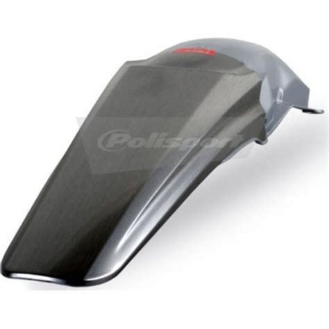 Polisport Rear Fender Brushed Aluminum Honda Crf R