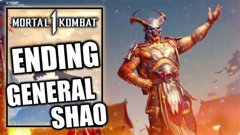 Mortal Kombat General Shao Ending Classic Mortal Kombat Tower