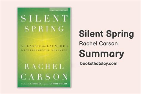 Silent Spring by Rachel Carson | Book Summary