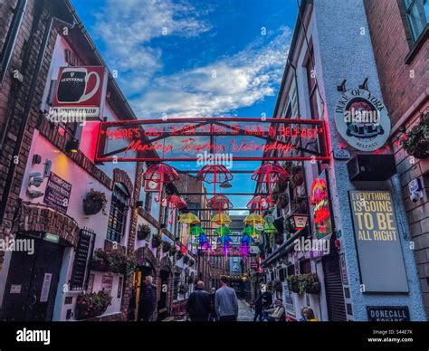 Cathedral quarter, Belfast Stock Photo - Alamy