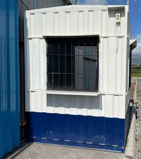 Square Mild Steel Portable Security Cabins For Guard Room At Rs Sq