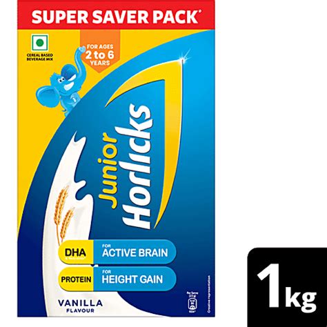 Buy Horlicks Junior Health Drink Vanilla Specialized Nutrition For