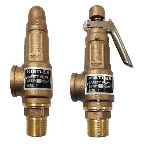 Kistler Safety Relief Valve Bronze Srv