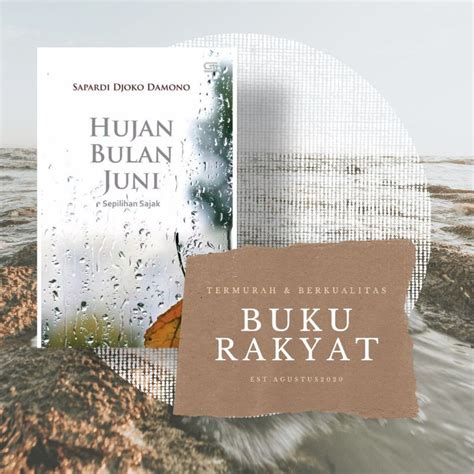 Jual Hujan Bulan Juni Sepilihan Sajak By Sapardi Djoko Darmono Shopee