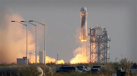 Watch: Blue Origin Successfully Launches Jeff Bezos and Crew Into Space ...