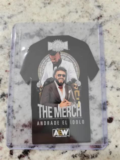 TM-29 ANDRADE EL IDOLO 2022 SkyBox AEW Metal Universe THE MERCH EUR 4 ...