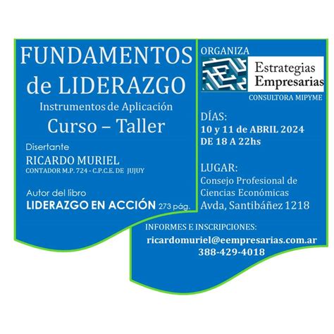 Curso De Liderazgo Abril CPCE Jujuy