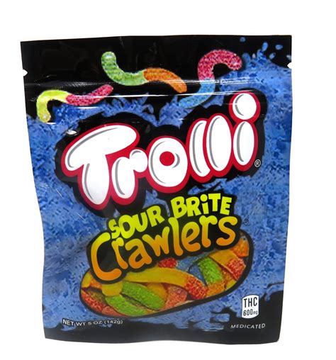 *+NEW+* INFUSED TROLLI GUMMY WORMS - 600MG ⋆ GREEN MACHINE DURHAM